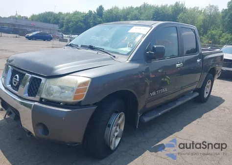 2006 Nissan Titan Se из США, поврежденный, VIN 1N6AA07B76N512436